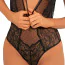 Боді Deep Plunge Bare It All Bodysuit, чорне - Фото №8
