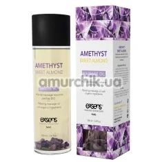 Массажное масло Exsens Amethyst Sweet Almond Massage Oil - аметист и миндаль, 100 мл - Фото №1