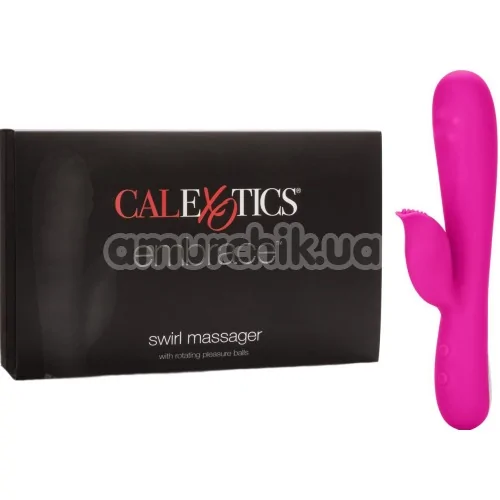 Вібратор Embrace Swirl Massager, рожевий