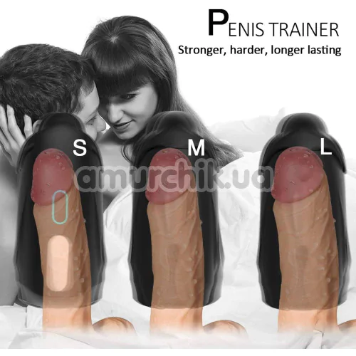 Мастурбатор з вібрацією Male Penis Masturbator, чорний