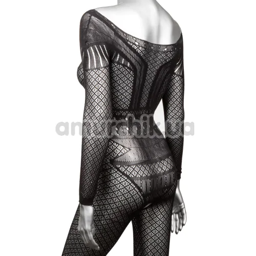 Комбинезон Scandal Full Length Lace Body Suit, черный