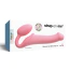 Безремневой страпон Strap-On-Me Silicone Bendable Strap-On L, розовый - Фото №3