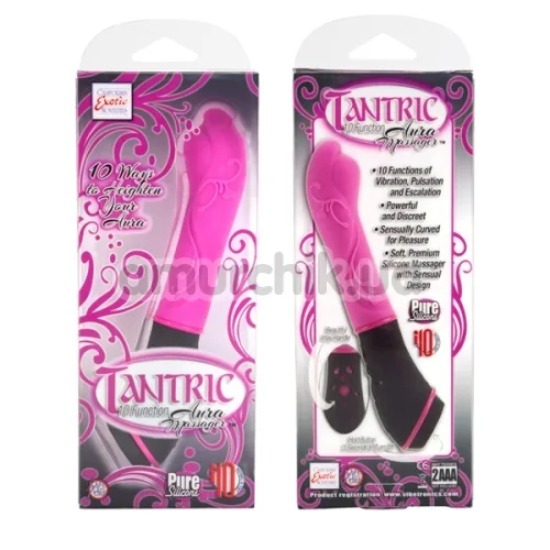 Вібратор для точки G Tantric Aura, рожевий
