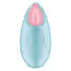 Кліторальний вібратор Satisfyer Tropical Tip, блакитний - Фото №4