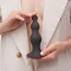 Фаллоимитатор Strap-On-Me Dildo Plug Beads XXL, черный - Фото №7