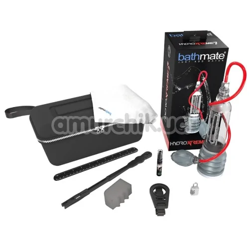 Гідронасос для збільшення пеніса Bathmate HydroXtreme 7, прозорий