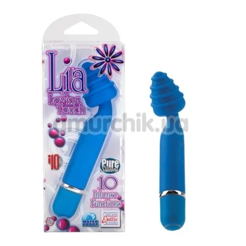Вібратор для точки G Lia Loving Touch, блакитний