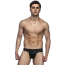 Трусы мужские Star Night Lace & Leather Men's Briefs, черные - Фото №4