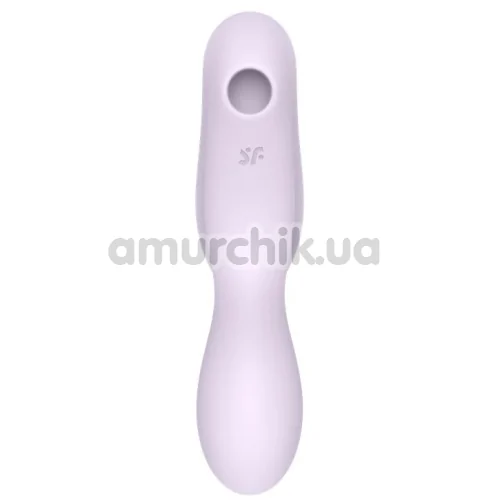Симулятор орального сексу для жінок з вібрацією Satisfyer Curvy Trinity 2, фіолетовий