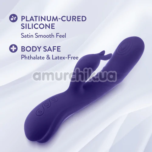 Вибратор Harper Rabbit Vibrator With Dual Stimulation, фиолетовый
