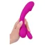 Вібратор XouXou Super Soft Silicone Rechargeable Rabbit Vibrator, рожевий - Фото №6