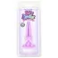 Анальная пробка Jelly Rancher Pleasure Plug Mini, фиолетовая - Фото №6