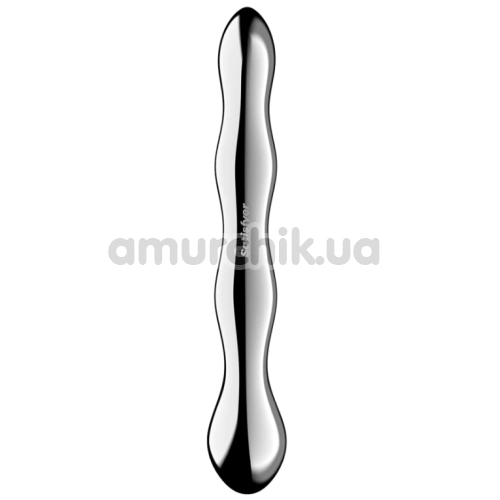 Фалоімітатор Satisfyer Cosmic Crest 2, срібний