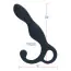 Стимулятор простаты Lux Active LX1 Silicone Anal Trainer + вибропуля Power Bullet, синий - Фото №2