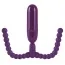 Вагинальный расширитель с вибрацией Vibrating Intimate Spreader, фиолетовый - Фото №2