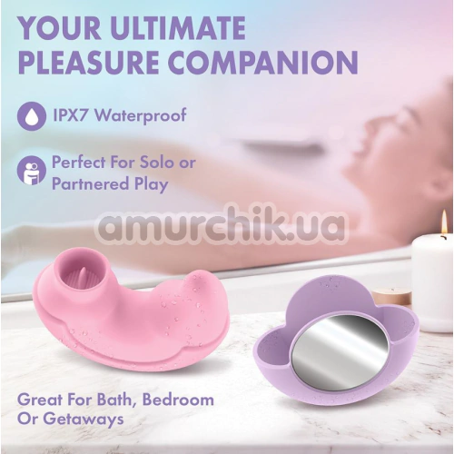 Вібратор Play With Me Pout & Play, рожевий