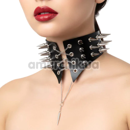 Чокер Art of Sex Ariadne Faux Leather, чорний