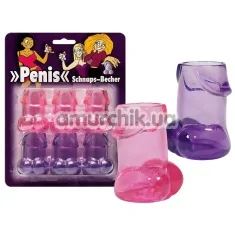 Набір чарок Penis Schnaps Becher (6 шт.) - Фото №1