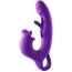 Вибратор для клитора и точки G Sweet Play G-Spot Vibrator With Clitoral Licking & Flapping A17, фиолетовый - Фото №4