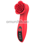 Клиторальный вибратор Loviss Tona Rose Vibrator, красный - Фото №1