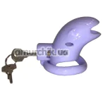 Пояс верности Loveshop Chastity Cage, фиолетовый - Фото №1