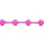 Набір анальних ланцюжків Posh Silicone "O" Beads, рожевий - Фото №8