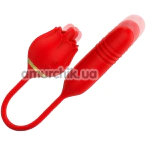 Симулятор орального секса для женщин с пульсатором Mia Vienna, красный - Фото №1