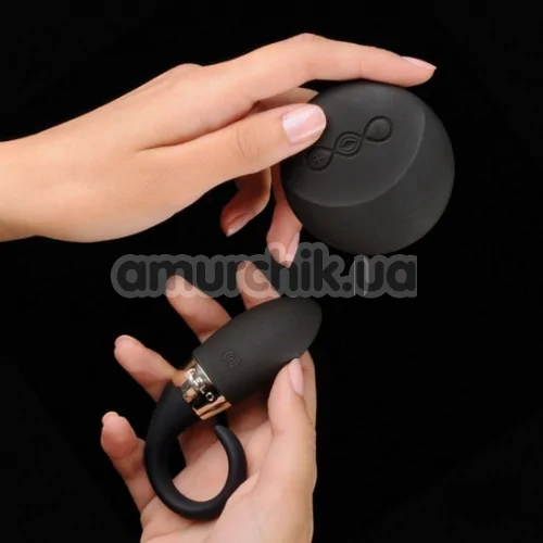 Виброкольцо Lelo Oden Black (Лело Оден), черное