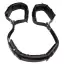 Фиксаторы Behave Luxury Fetish Open Wide Restraints, черные - Фото №1