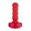 Анальная пробка с вибрацией Butt Plug Flexi Head 4,5, красная - Фото №1