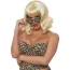 Перука Leg Avenue Retro Bang Curly Bob Wig, біла - Фото №4