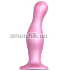 Фаллоимитатор Strap-On-Me Dildo Plug Curvy M, розовый - Фото №1