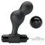 Анальная пробка с вибрацией MR Play Super Rower Silicone Vibrating Anal Plug, черная - Фото №7