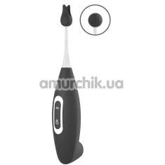 Кліторальний вібратор з вакуумним стимулятором IJOY Rechargeable Clit Pro, чорний - Фото №1