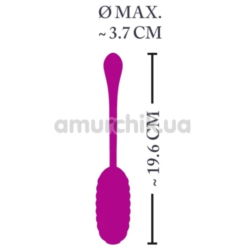 Виброяйцо XouXou Super Soft Silicone Love Ball, розовое