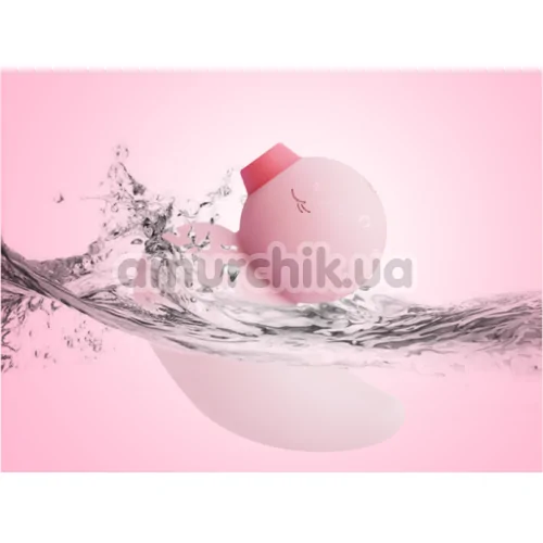 Симулятор орального сексу для жінок з вібрацією CuteVibe Ducky, рожевий
