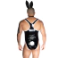 Костюм зайчика JSY Sexy Lingerie 9101, черный: боди + ушки + галстук-бабочка - Фото №5