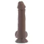 Фалоімітатор T-Skin Real Wild Penetrator, коричневий - Фото №2