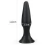 Анальна пробка Lovetoy Lure Me Butt Plug Slim S, чорна - Фото №4