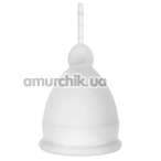 Менструальная чаша Liebe Menstrual Cup Large, белая - Фото №1