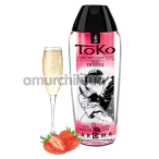 Оральный лубрикант Shunga Toko Strawberry Champagne - клубника и шампанское, 165 мл - Фото №1
