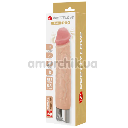 Вибратор Pretty Love Osric No.2 Pro, телесный