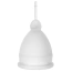 Менструальная чаша Liebe Menstrual Cup Large, белая - Фото №1