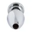 Анальна пробка Anal Plug Deluxe Aluminium, срібна - Фото №6