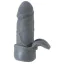 Насадка на пеніс Pretty Love Realistic Penis Sleeve, сіра - Фото №6