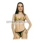 Комплект Hot Nights Gold: бюстгалтер + трусики-стрінги (модель ERL200015) - Фото №1