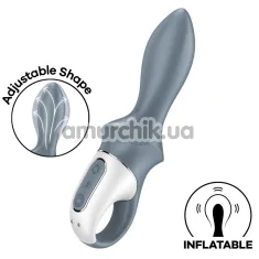 Анальный вибратор Satisfyer Air Pump Booty 1, серый - Фото №1