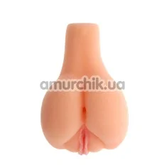 Искусственная вагина и анус с вибрацией RealistX Buttocks Vagina and Anus - Фото №1