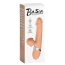 Вібратор з поштовхами і ротацією Boss Series Basia Thrusting Vibrator, тілесний - Фото №3