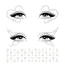 Украшение для лица Leg Avenue Ayla Glow in the Dark Face Jewels Sticker, светящееся в темноте - Фото №1